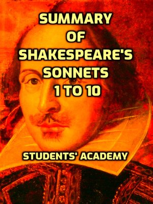 cover image of Summary of Shakespeare's Sonnets 1 to 10